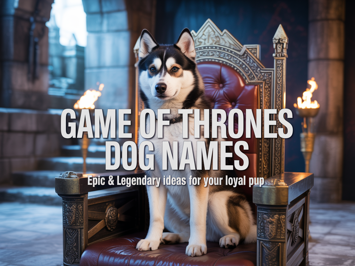 Game Of Thrones Dog Names – Epic And Legendary Ideas For Your Loyal Pup