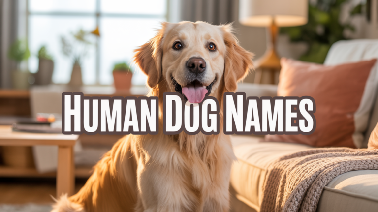 Human Dog Names