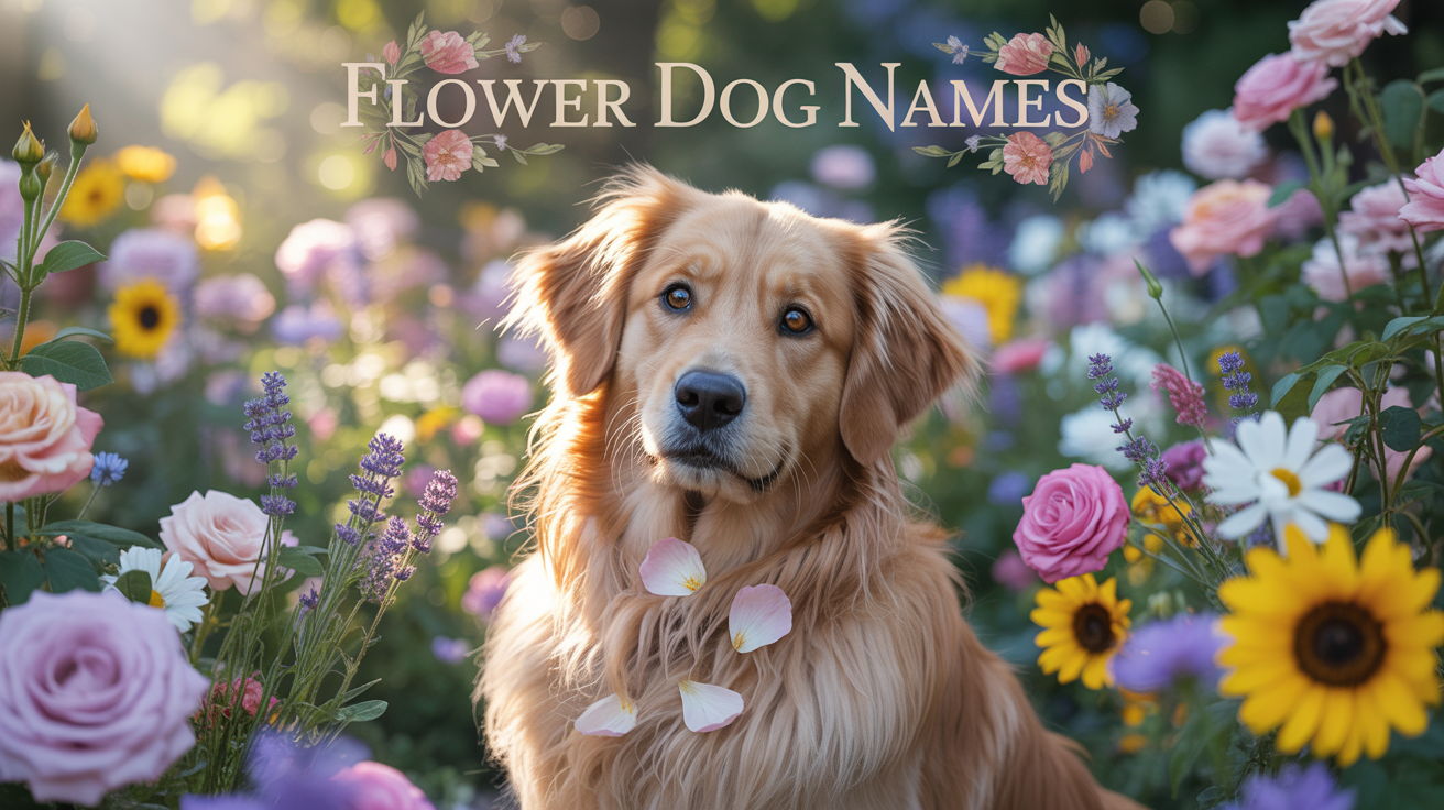 Flower Dog Names