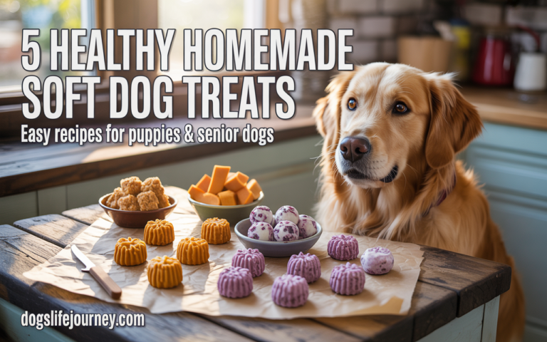 5 Healthy Homemade Soft Dog Treats