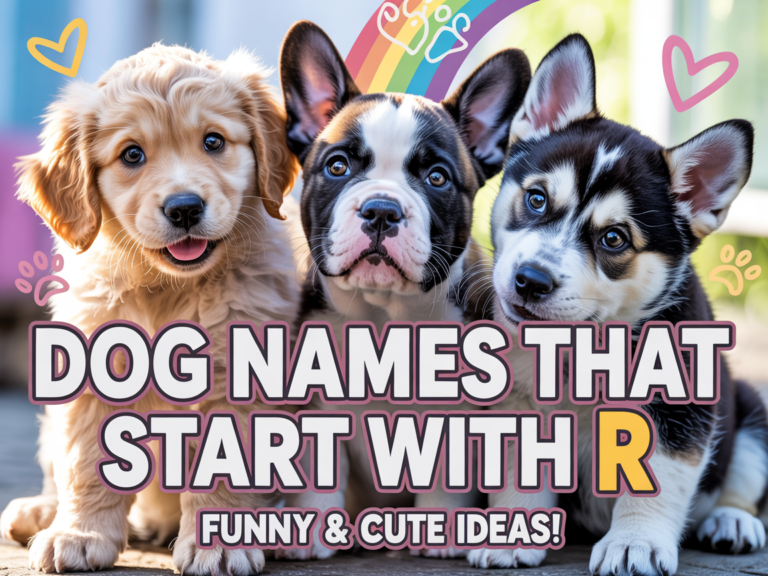 Dog Names That Start With R – Funny & Cute Ideas