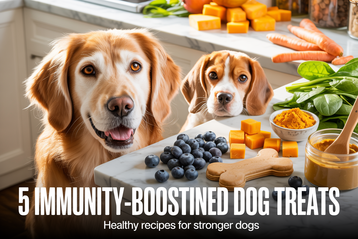 5 Immunity-Boosting Dog Treats