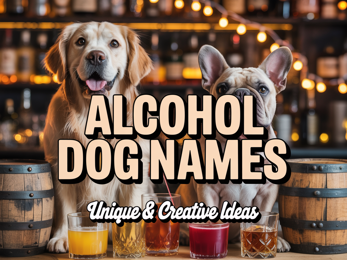 Alcohol Dog Names
