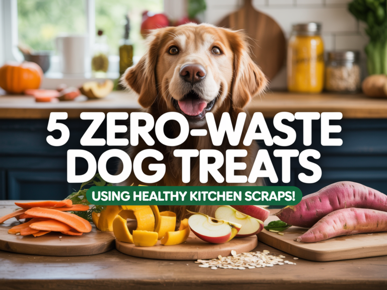 5 Zero-Waste Dog Treats (Using Kitchen Scraps)