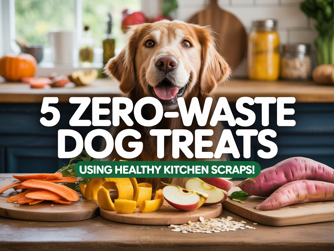 5 Zero-Waste Dog Treats (Using Kitchen Scraps)