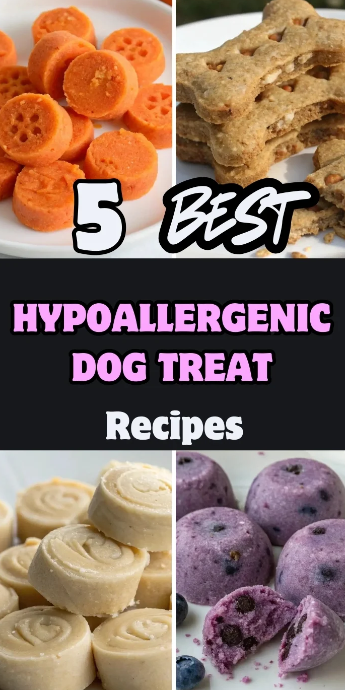 5 Hypoallergenic Dog Treat Recipes